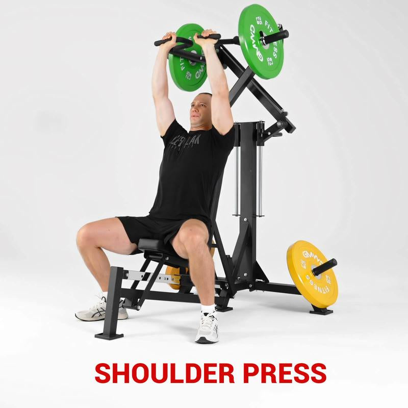 3-In-1 V7 Bench Press & Shoulder Press Machine Multi-Function Fitness Equipment for Strength Training with Adjustable Angles