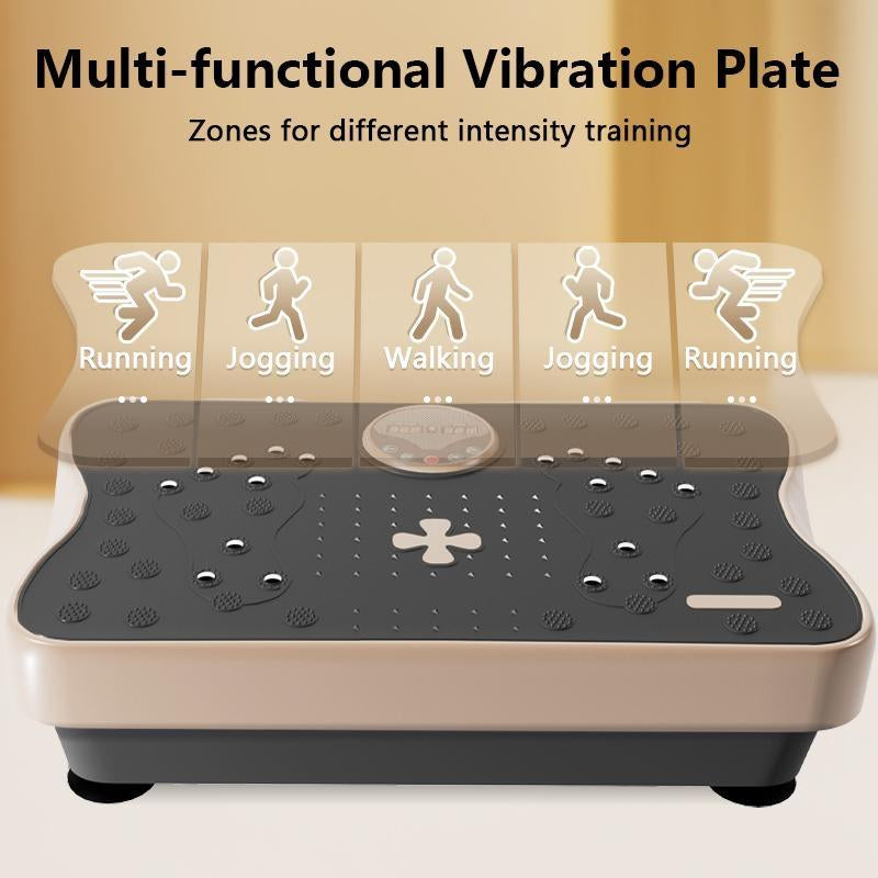 HORSE Adult Vibration Plate Indoor Realx Exercise Machine,Direct Supply Luck Cross Clover Fashion Style,Full Body Work Out for Home Gym,Gift for Girl/Woman/Mom