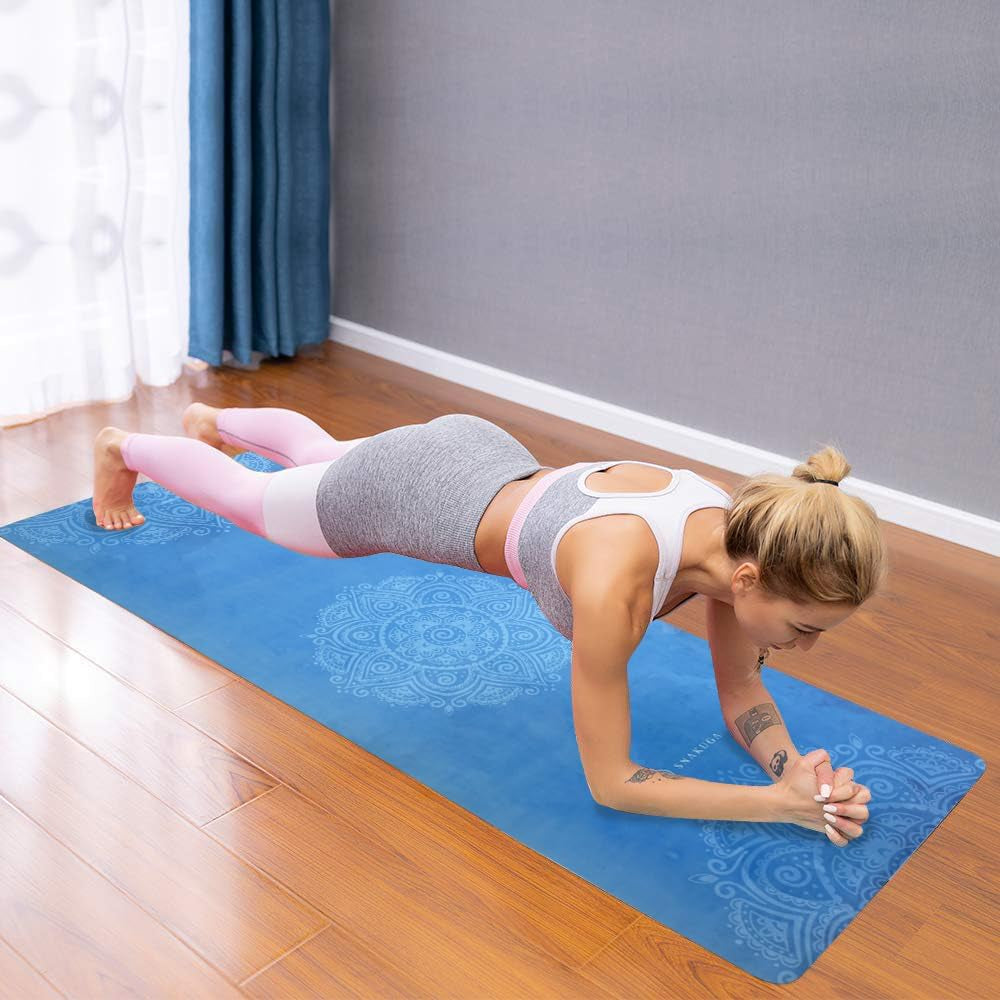 Premium Cork Yoga Mat Set (Eco-Friendly)