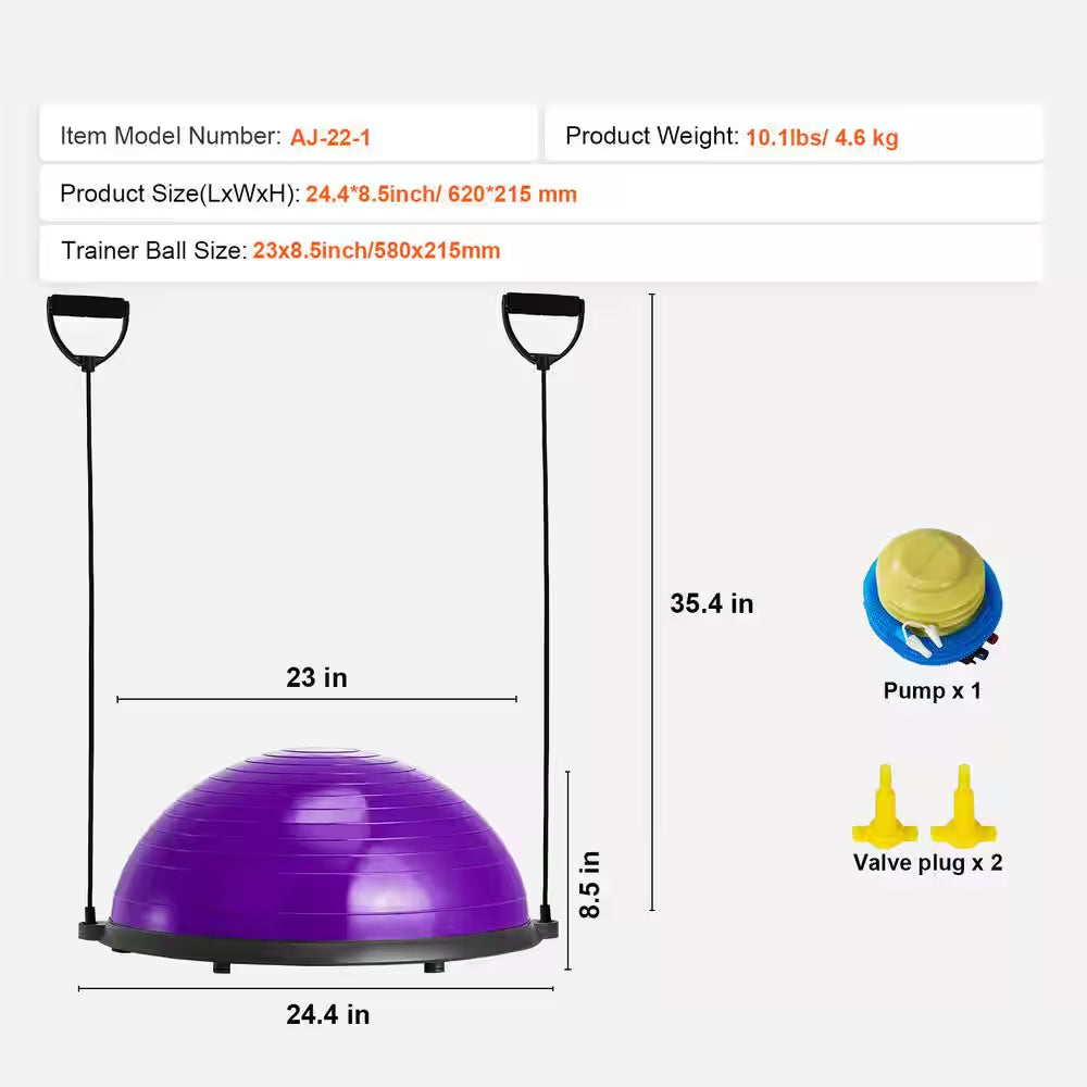 Balance Trainer Ball (Half Ball - 23")