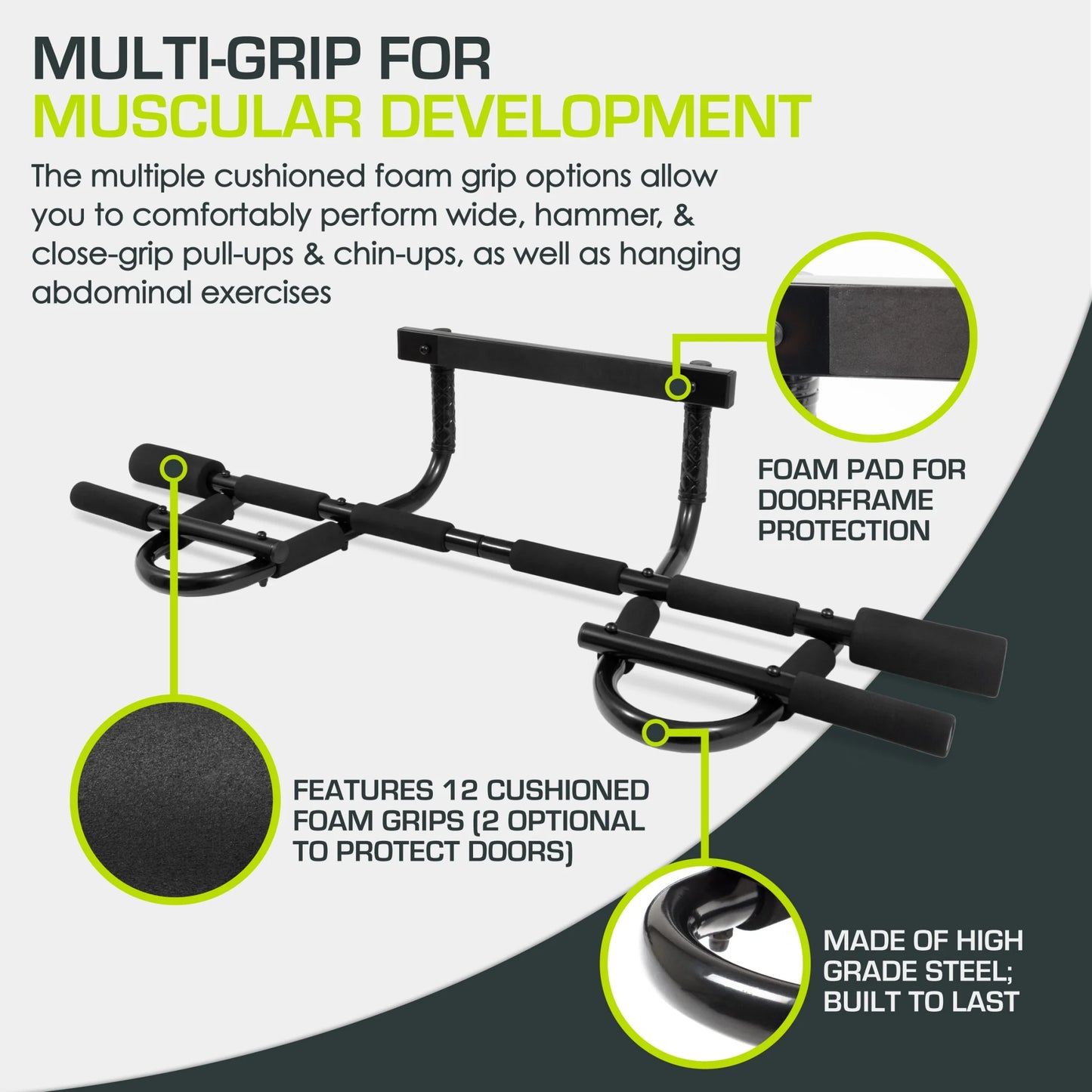 Pull-Up Bar (Doorway Multi-Grip)