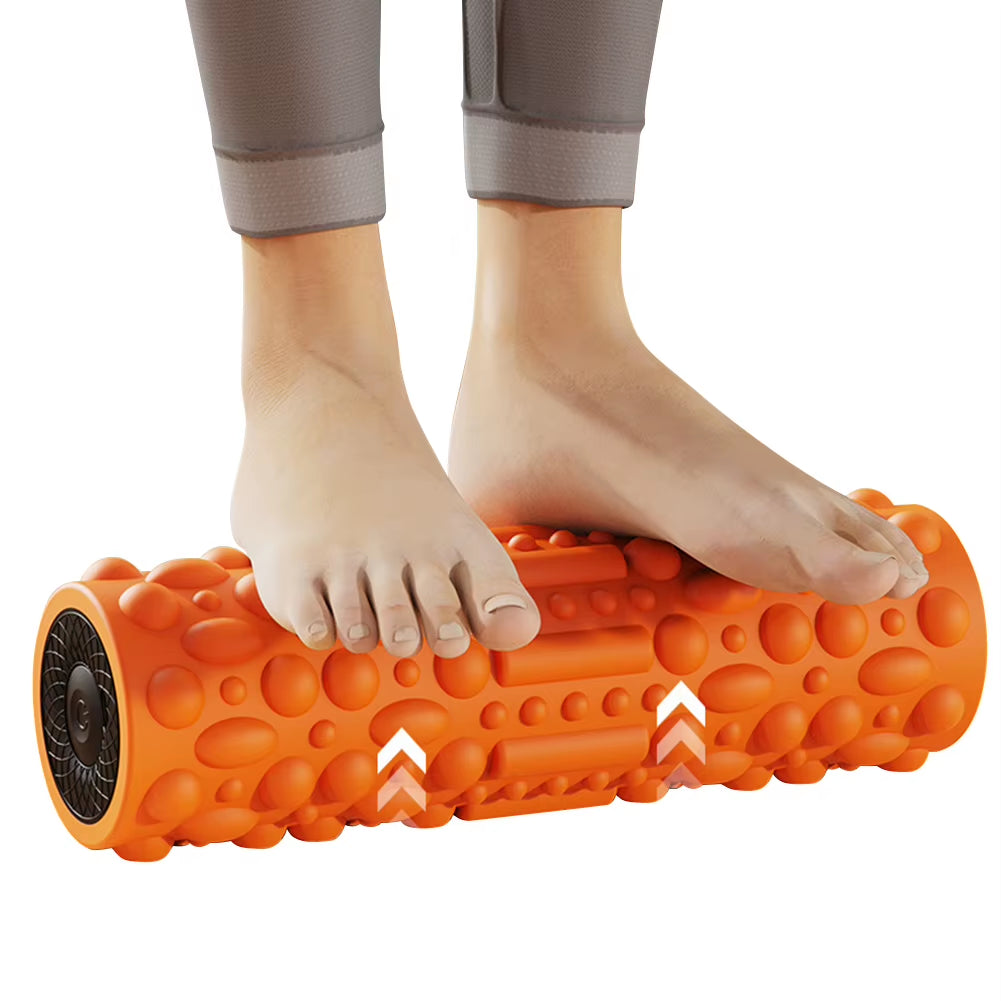 Vibrating Foam Roller (4-Speed Rechargeable)