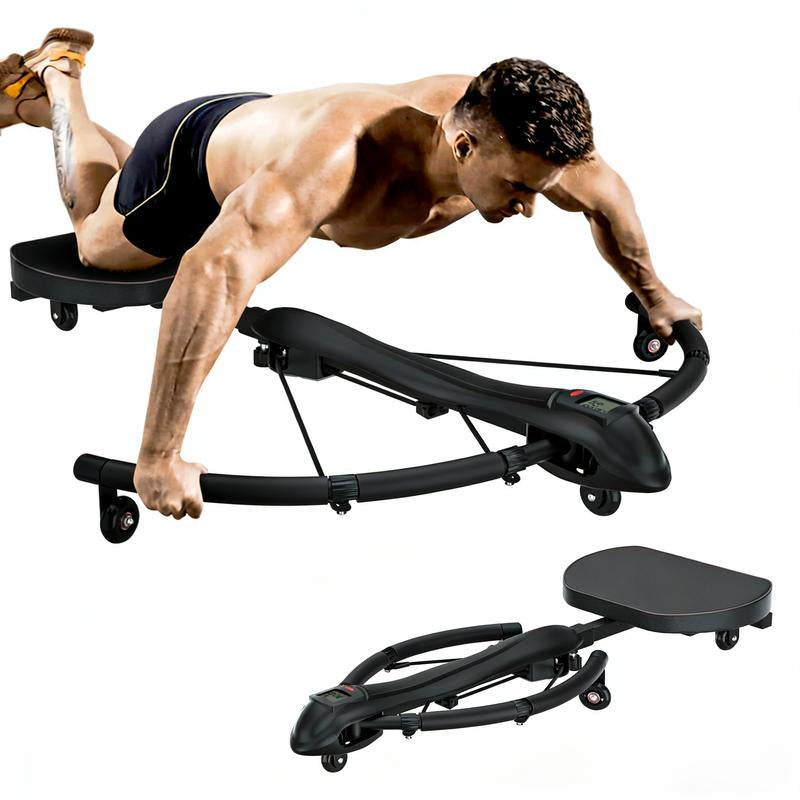 Foldable Core and Abdominal Trainer, Ab Trainer, Rowing Exercise Equipment, Dragonfly Machine Workout Tool, Ideal for Home Gym Fitness,Foldable Ab Workout Machine,Fathersdaygifts Adjustable