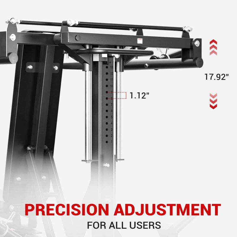 3-In-1 V7 Bench Press & Shoulder Press Machine Multi-Function Fitness Equipment for Strength Training with Adjustable Angles