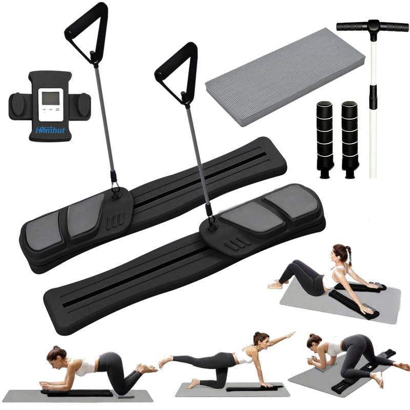 4-In-1 Fitness Board Full Body Training Multi Modes Optional Smart Timer Accurate Timing Eco-Friendly Material Long-Lasting Durable