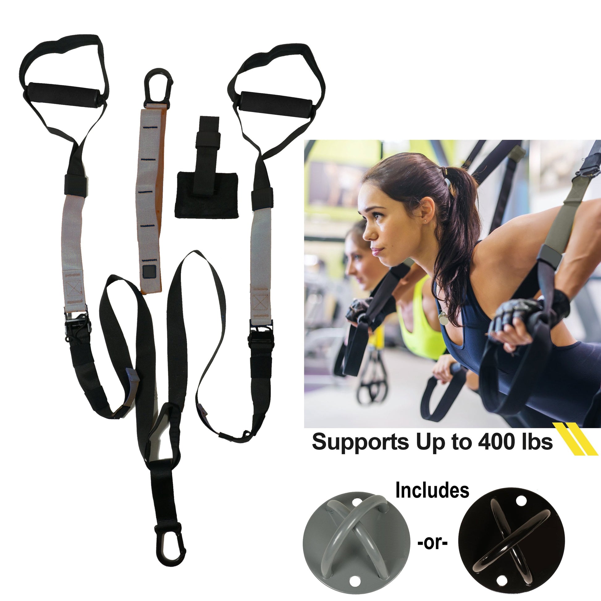 Suspension Trainer System (Full Body Workout)