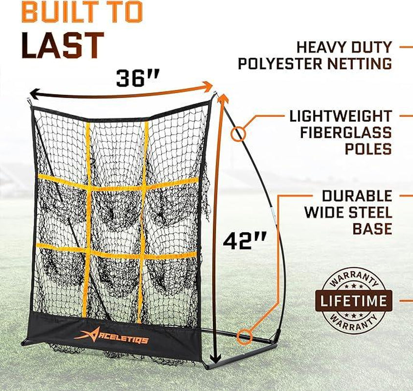 Pitching Target Baseball Net with 9 Targets