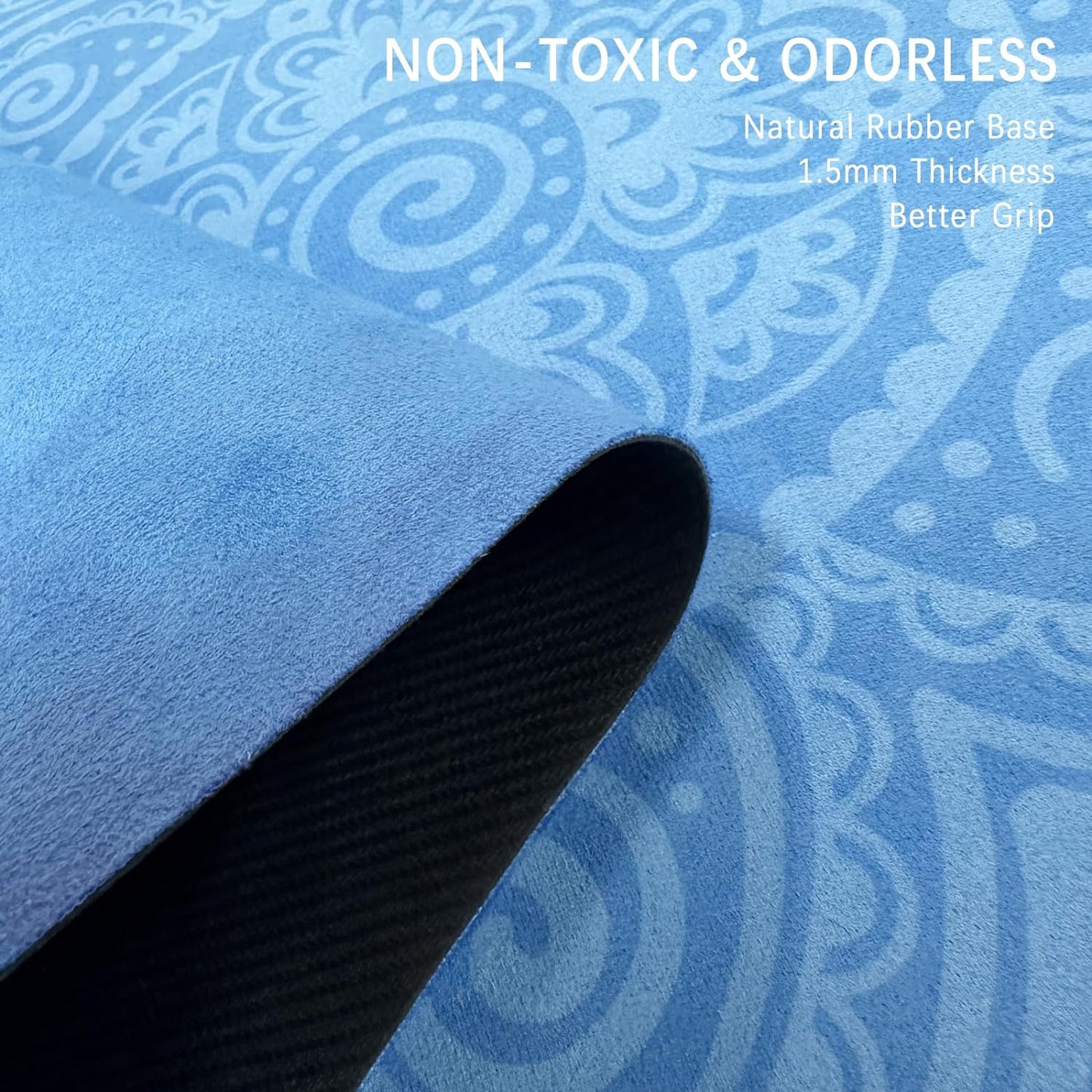 Premium Cork Yoga Mat Set (Eco-Friendly)