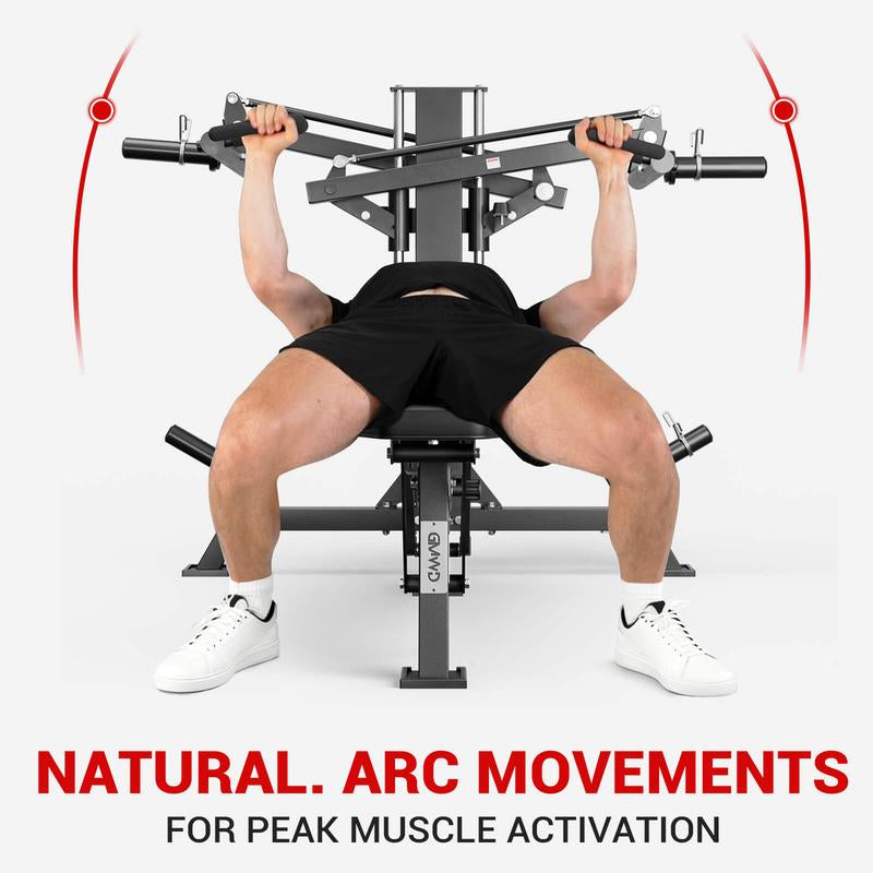 3-In-1 V7 Bench Press & Shoulder Press Machine Multi-Function Fitness Equipment for Strength Training with Adjustable Angles