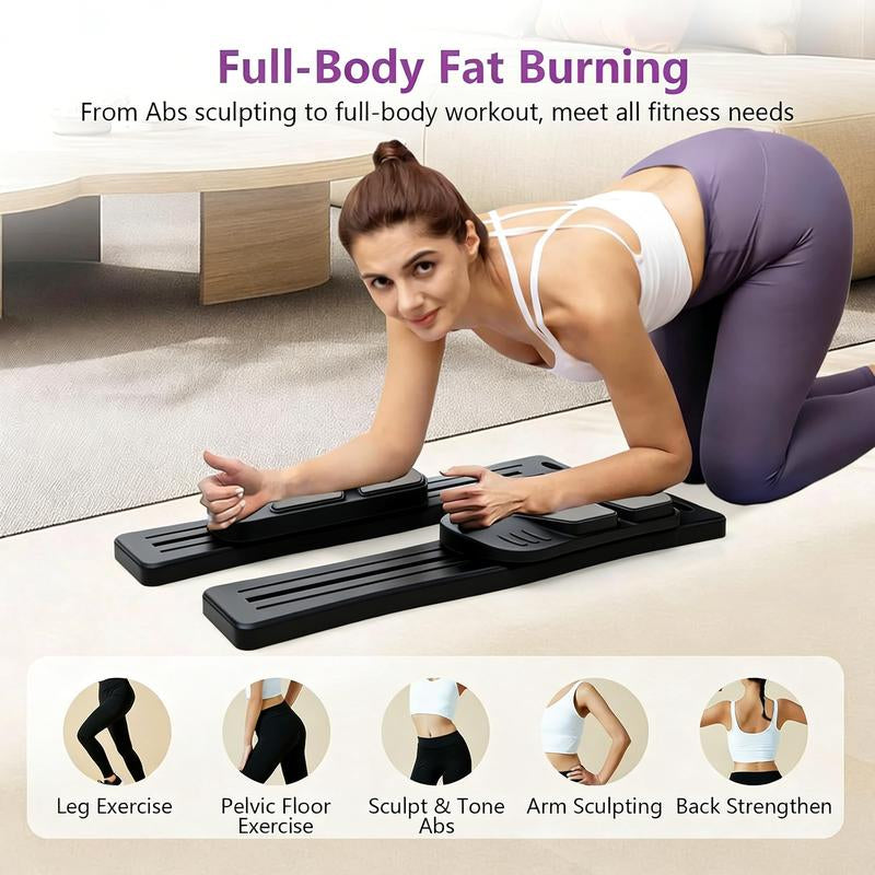 4-In-1 Fitness Board Full Body Training Multi Modes Optional Smart Timer Accurate Timing Eco-Friendly Material Long-Lasting Durable