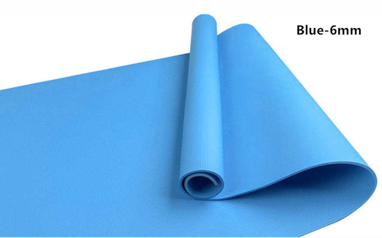 Premium TPE Yoga Mat (6mm Non-Slip)